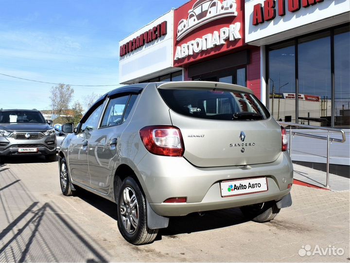 Renault Sandero 1.6 МТ, 2016, 14 408 км