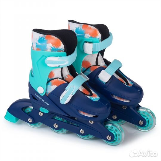 Коньки — ролики раздвижные (3-в-1)