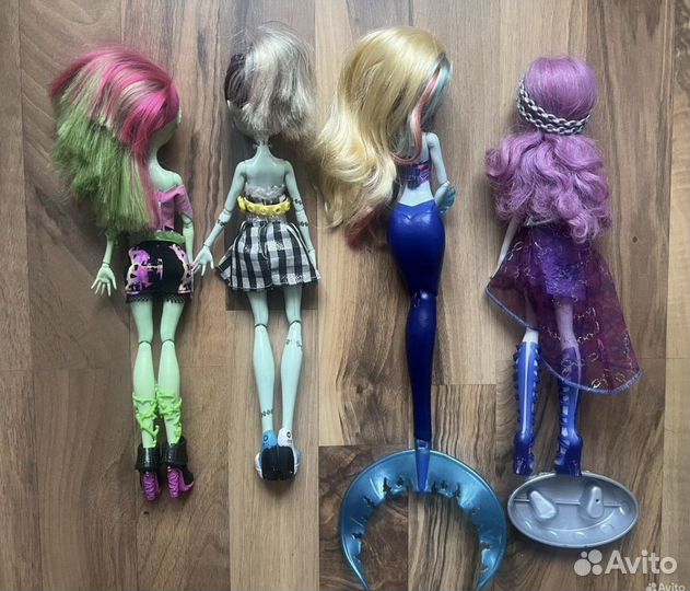 Куклы Monster High, небольшие дефекты