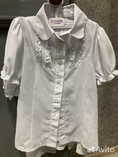 Блузки школьные 36-38 размер