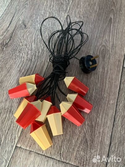 Елочная гирлянда СССР