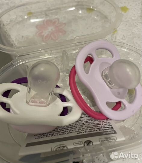 Соска пустышка avent (0-6 мес)