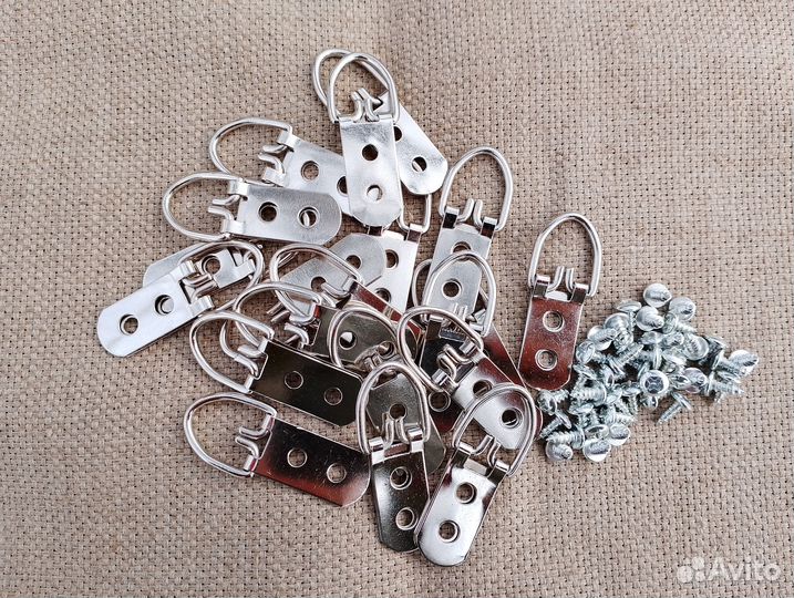 Усиленный пoдвес для крeплeния картин, рам, зеркaл