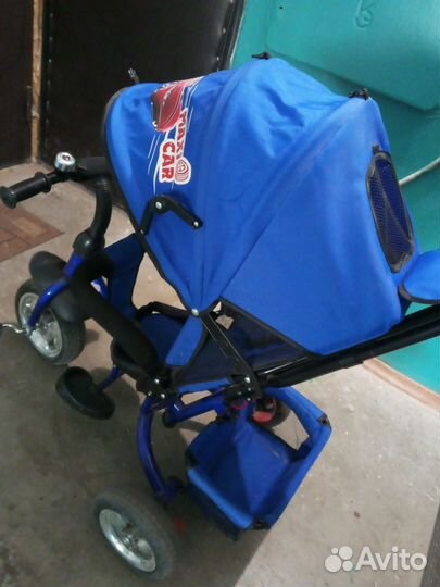 Детский трехколесный велосипед бу