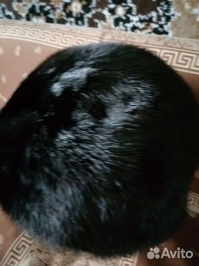 Шапка норковая женская