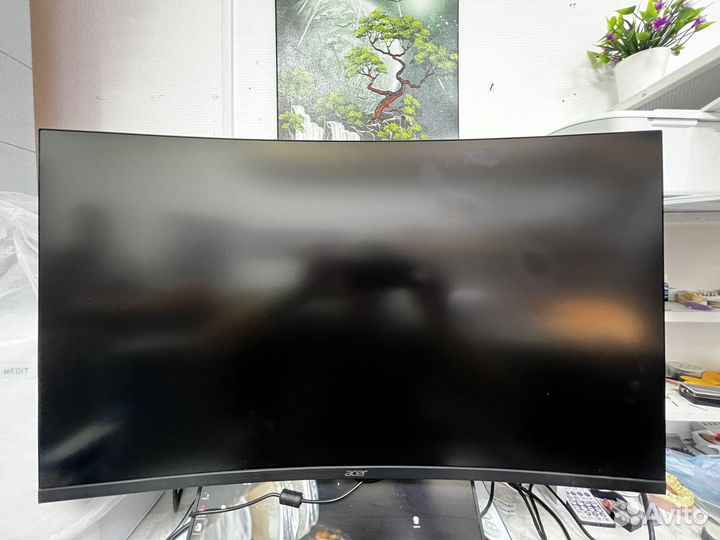 Игровой монитор 165 гц изогнутый