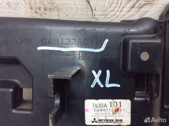 Корпус отопителя левый Mitsubishi Outlander Xl CW