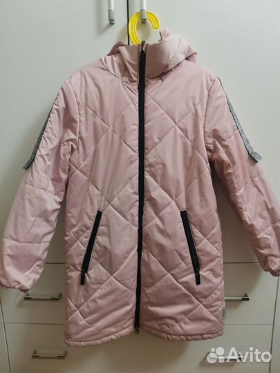 Куртка двусторонняя для девочки 128