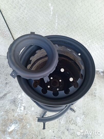 Печь для казана из дисков