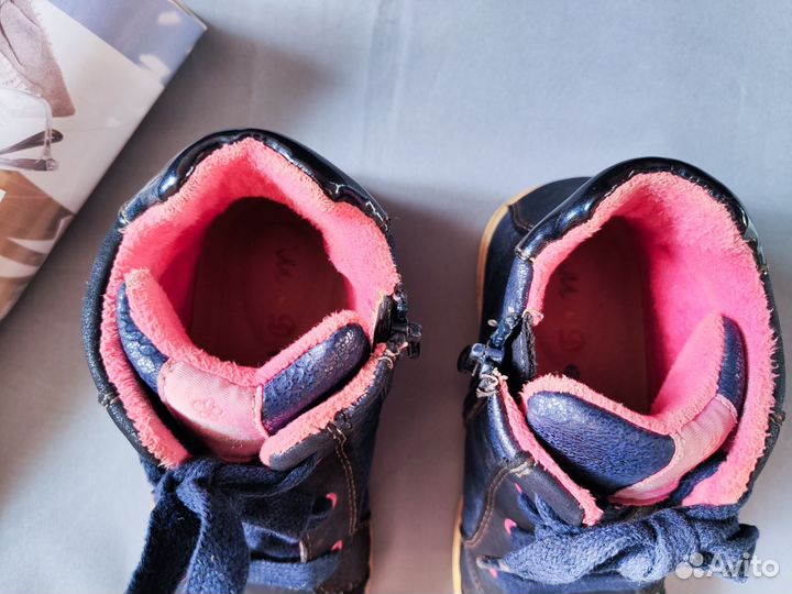 Ботинки демисезонные для девочки 30