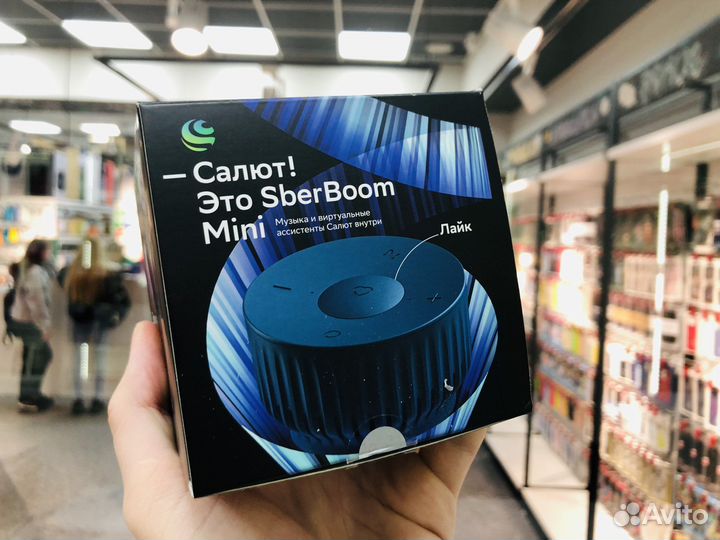 Smart bluetooth колонка Sber Boom mini