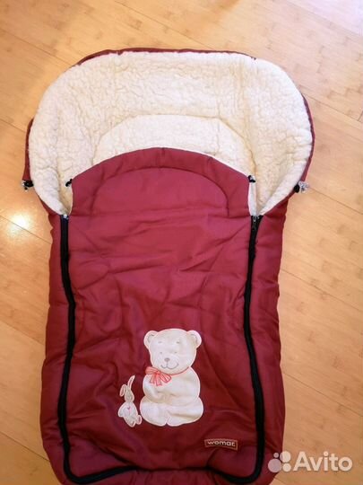 Конверт Womar меховой в коляску