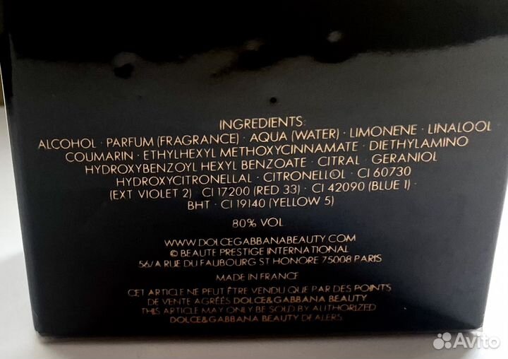 Мужская туалетная вода dolce gabbana