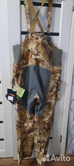 Штаны Sitka Hudson Bib, Optifade Waterfowl