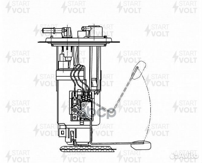 Модуль топливного насоса SFM 0812 startvolt