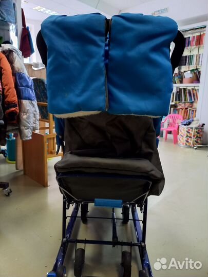 Коляска санки