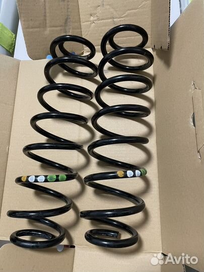 Задние пружины фольцваген поло