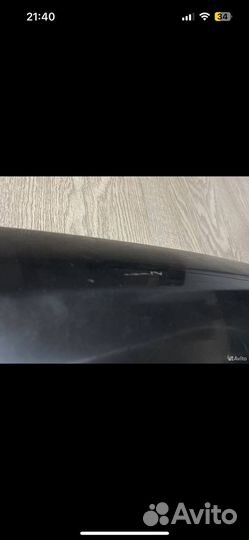 Юбка заднего бампера hyundai Santa Fe 3 2015-18