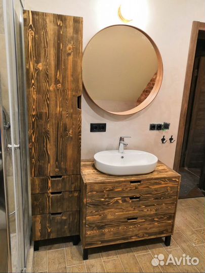 Мебель лофт на заказ (из дерева и металла)