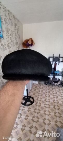 Меховая мужская кепка