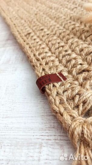 Коврик из джута