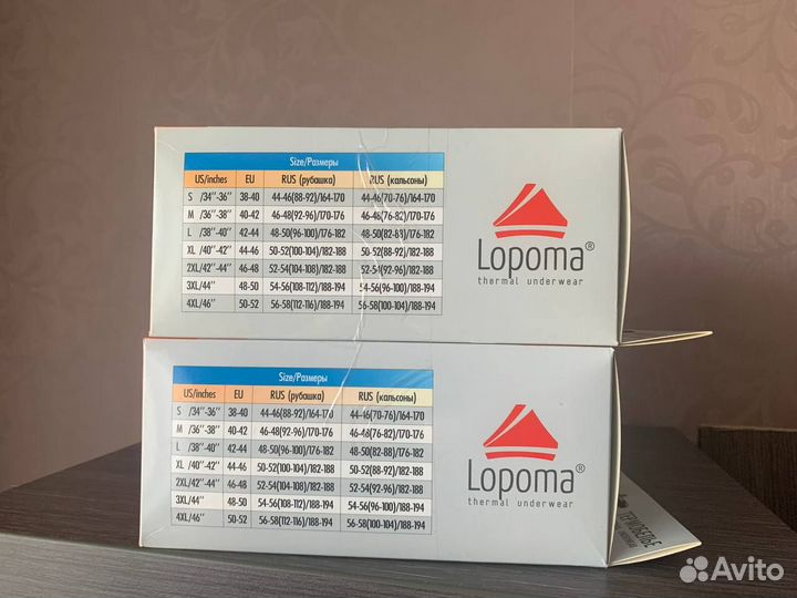 Комплект термобелья Lopoma Финляндия