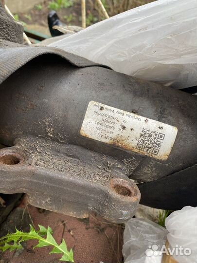 Задний мост sprinter 906