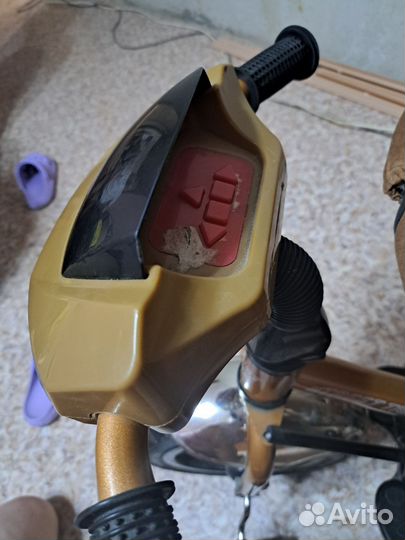 Детский велосипед с родительской ручкой