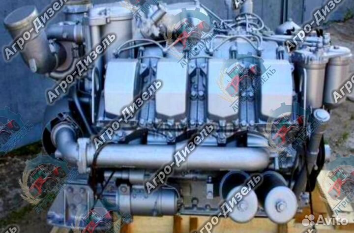 Двигатель тмз 8481.10 V8 Кировец К-700 -30.48