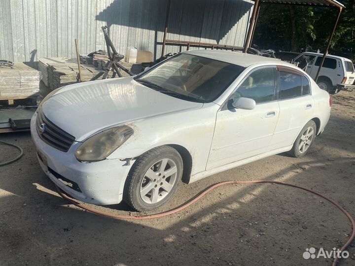 В разбор на запчасти nissan skyline v35