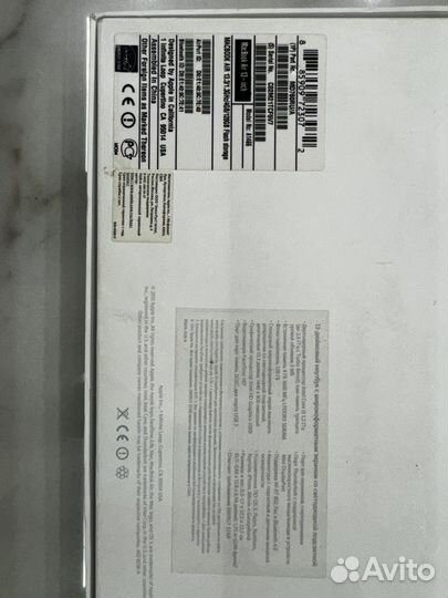 Apple macbook air 13,3