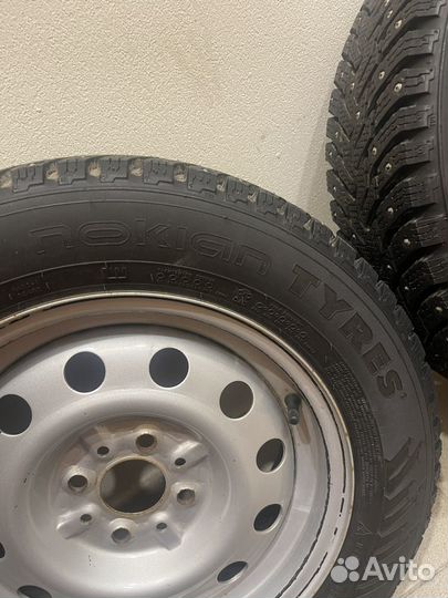Колеса зимние nokian tyres nordman 8 r14 шипы