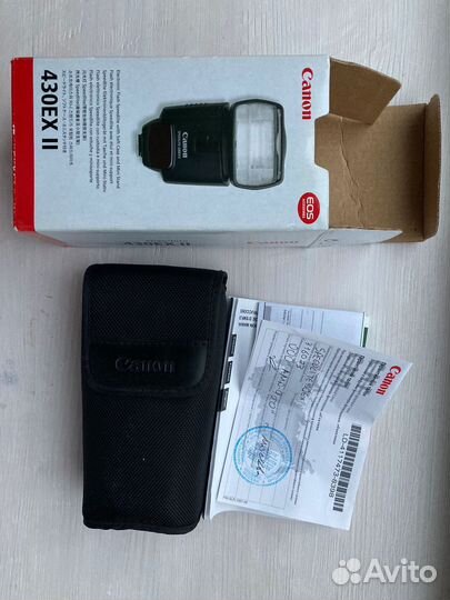 Вспышка камеры Canon 430 EX ll