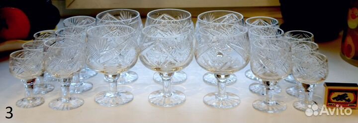 Бокалы, рюмки (разное)