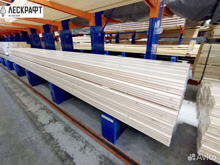 Имитация бруса 16*145*6000 сорт C сосна (6 шт.)