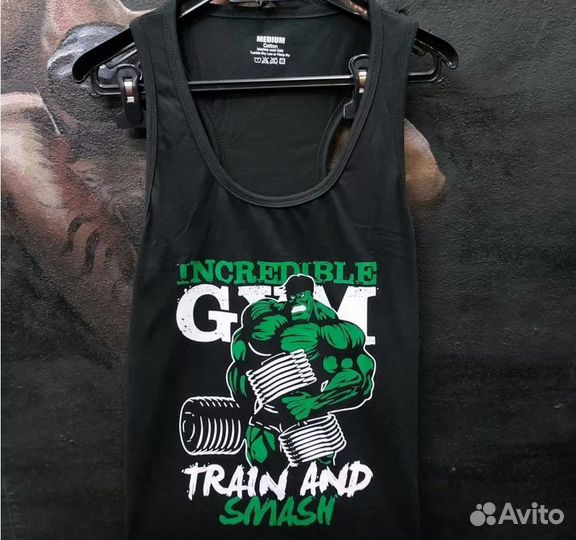 Майка GYM Train and Smash