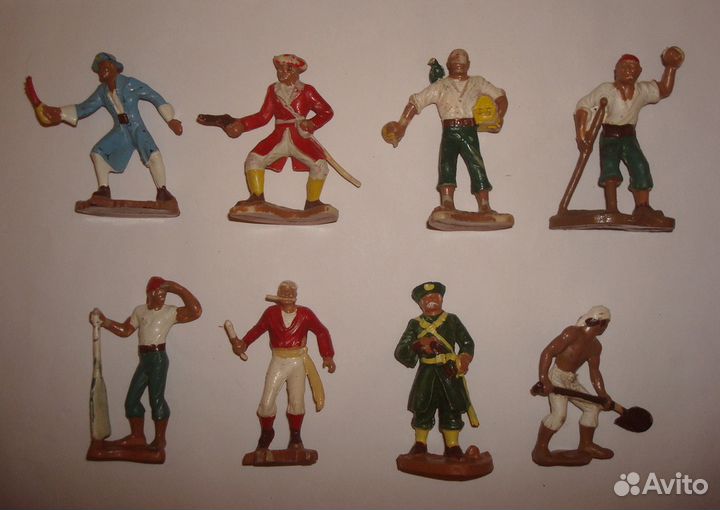 Пираты,ковбои и конный индеец. Польша