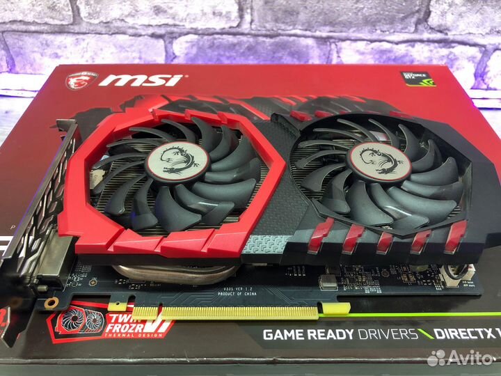 MSI GTX 1050 ti 4Gb