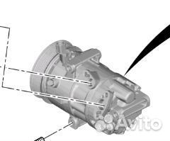 Компрессор кондиционера Kia K5