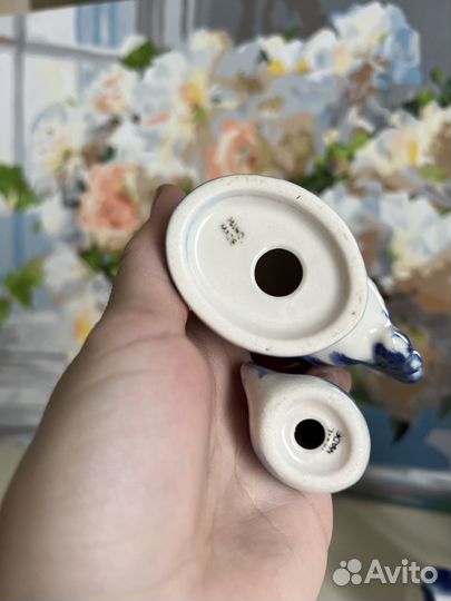 Статуэтки животных гжель