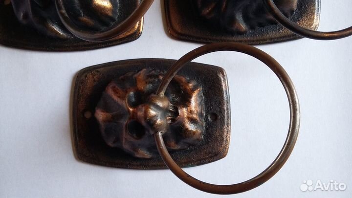 Ручка дверная Голова Льва с кольцом СССР