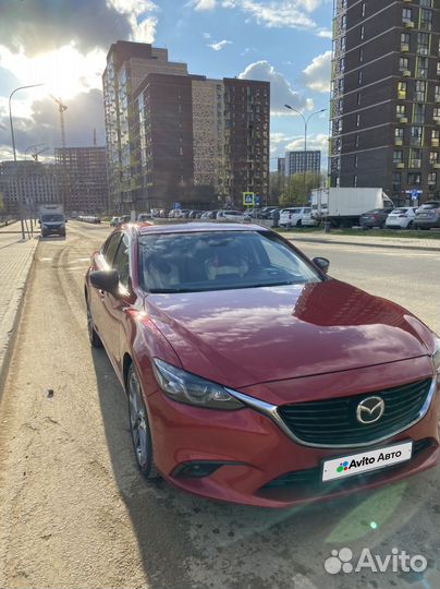 Mazda 6 2.5 AT, 2016, 150 000 км