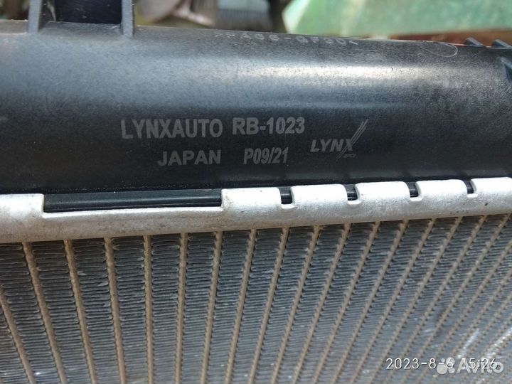 Радиатор охлаждения, кондиционера Nissan Almera