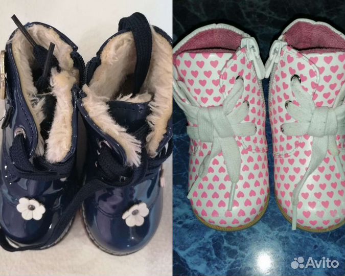 Ботинки на девочку