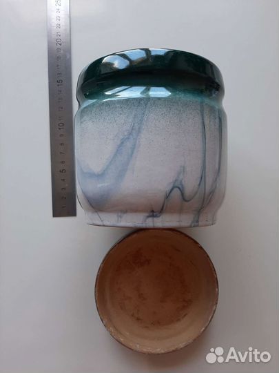 Керамические горшки для цветов бу