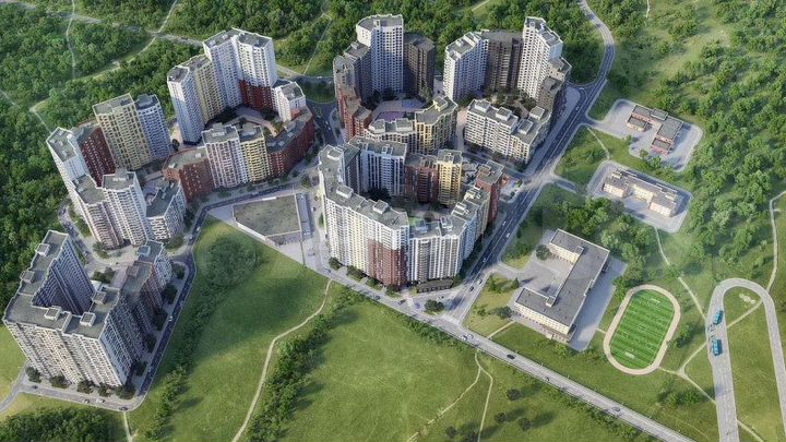 3-к. квартира, 66 м², 8/17 эт.