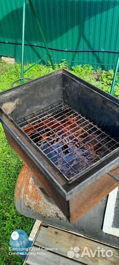 Коптильня горячего копчения бу