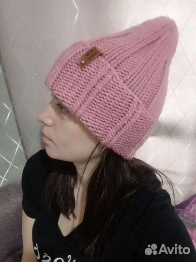 Шапка женская вязаная