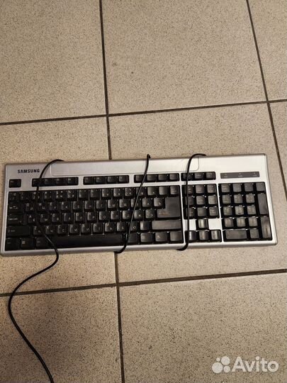 Монитор Samsung, Клавиатура, касса