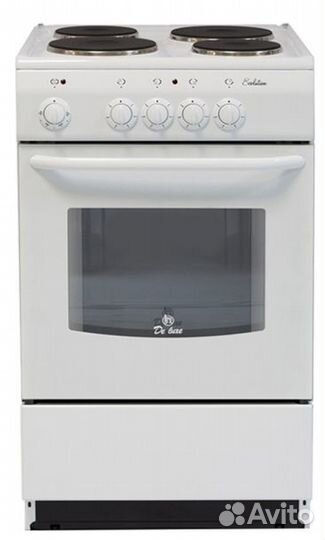 Плита электрическая DE luxe 5004.12э (5,6квт) бела